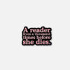 A reader lives …